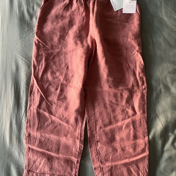 Sigrid Olsen Women's Pants in Coral - Picture 1 of 5